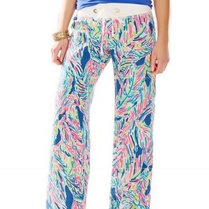 Lilly Pulitzer - Palm Reader Linen Beach Pants